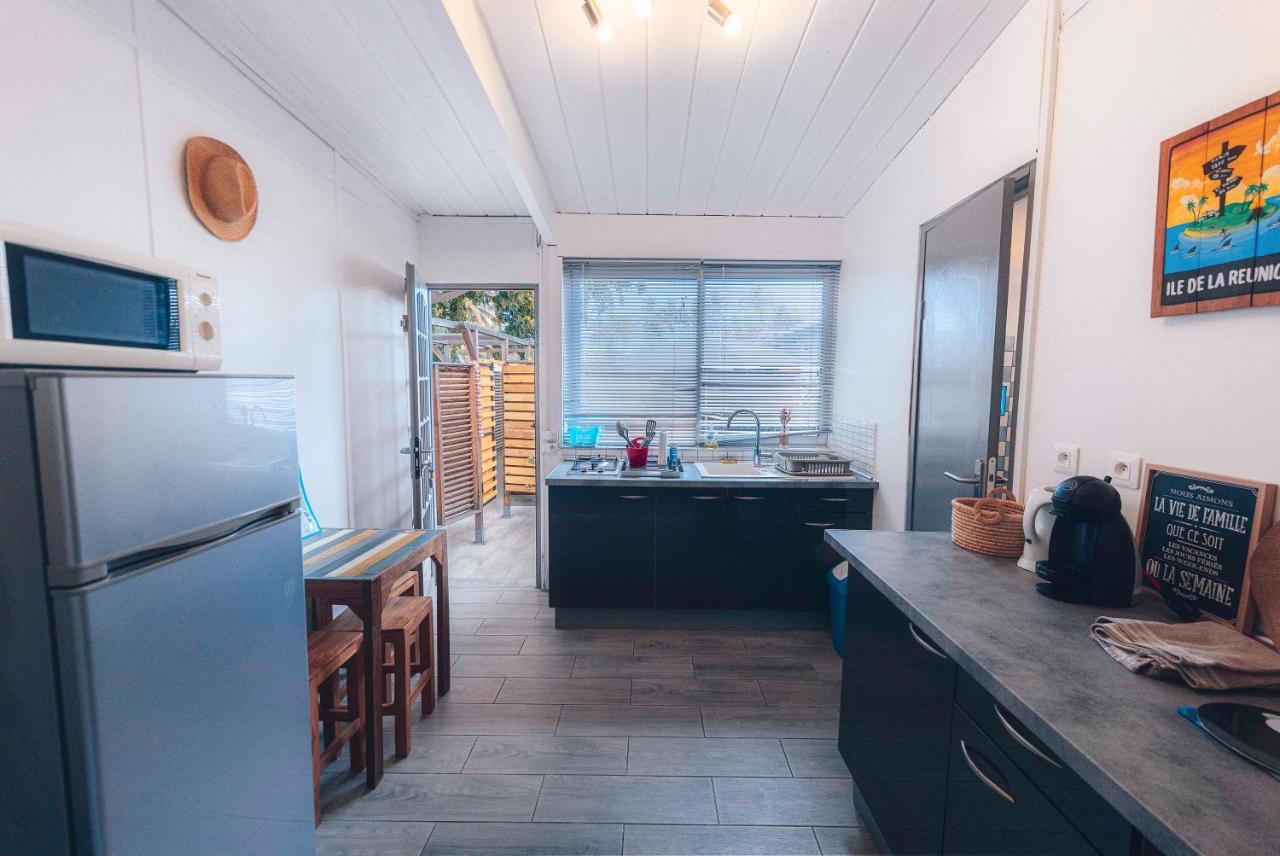 Studio Cassia En Rdj Proche Lagon De L'Ermitage แซ็งต์-จีลส์-เลส์-แบ็งส์ ภายนอก รูปภาพ